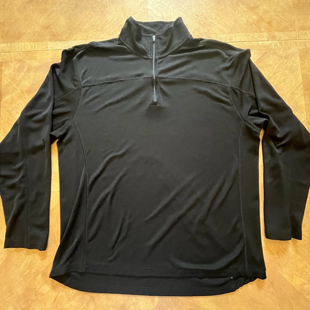 GAPFit Black 1/4 Zip Pullover – XL